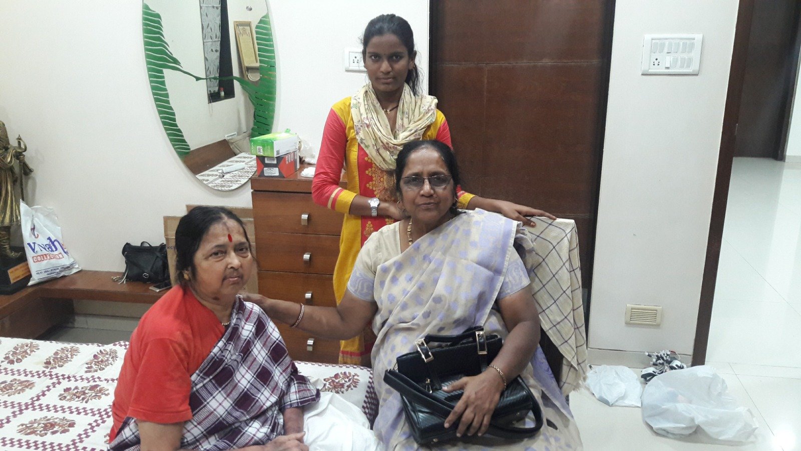 Sahara+ Nurses Bureau team at the office